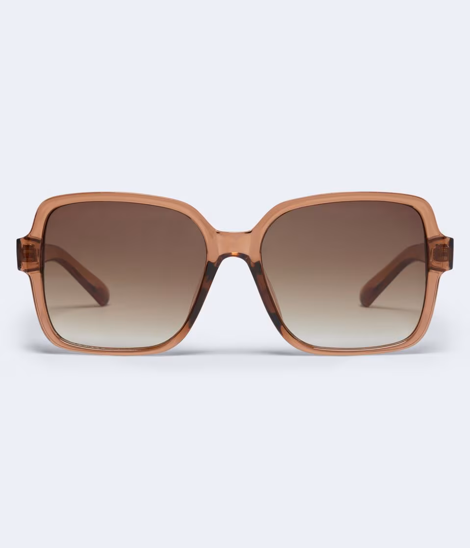Translucent Square Sunglasses