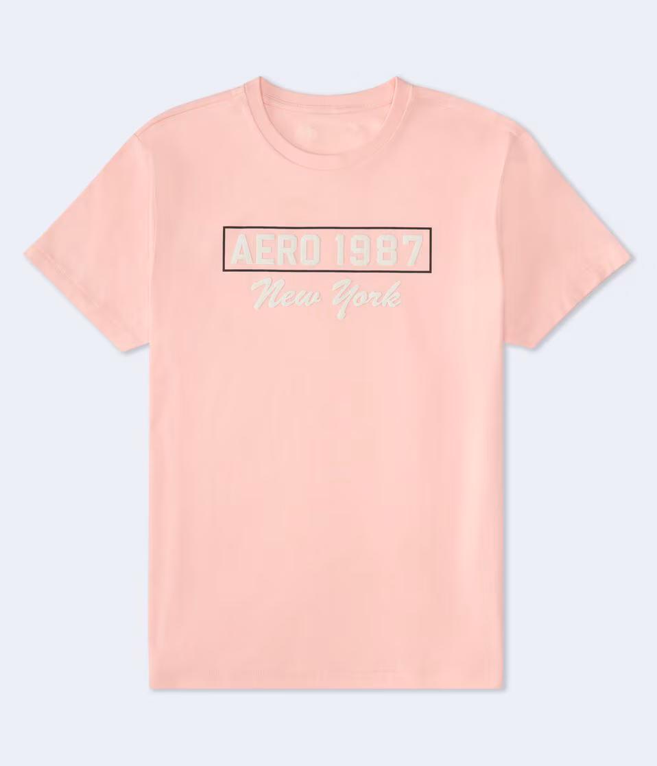 Aero 1987 Box Graphic Tee