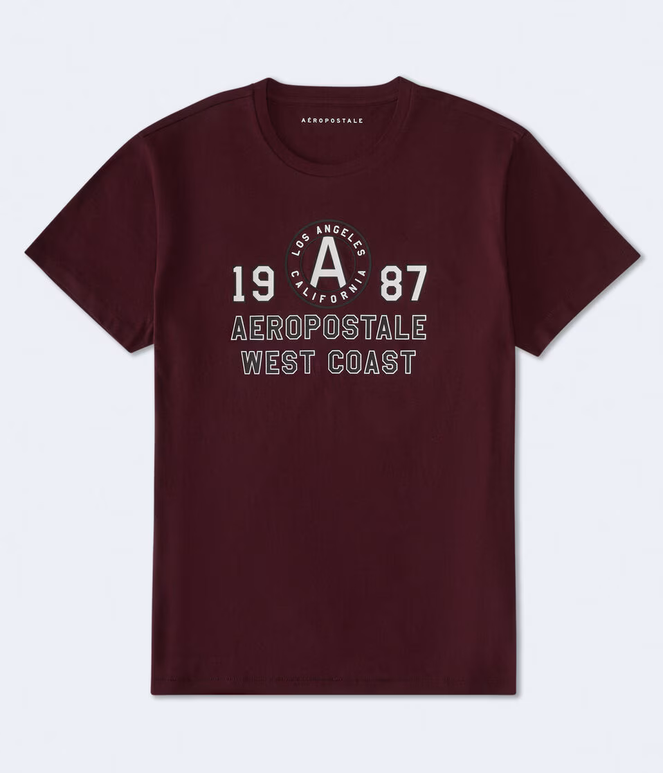 Aeropostale West Coast Graphic Tee