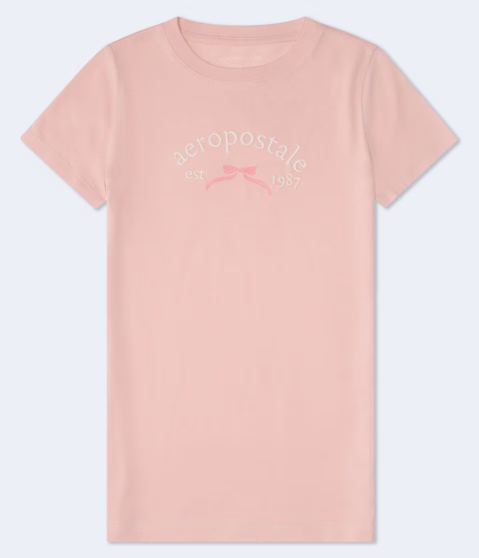 Aeropostale Bow Graphic Tee