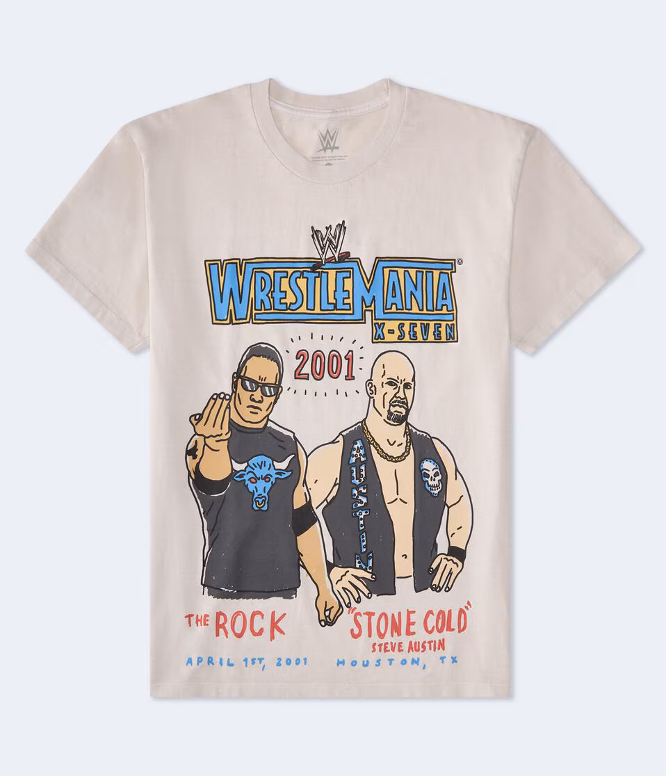 WWE 2001 WrestleMania Graphic Tee