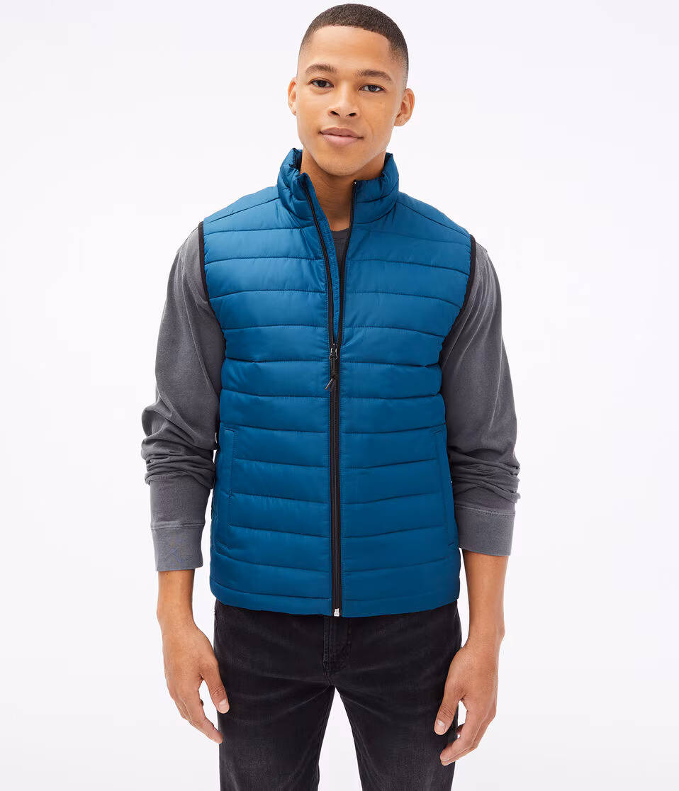 Quilted Puffer Vest