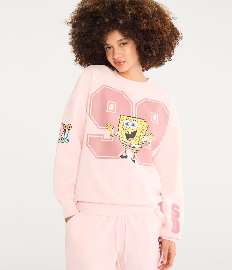 SpongeBob x Aero 99 Crew Sweatshirt