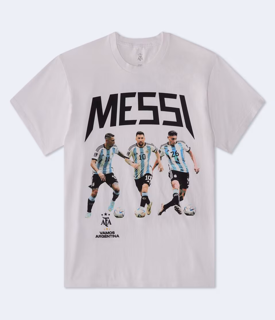 Messi Trio Relaxed Graphic Tee