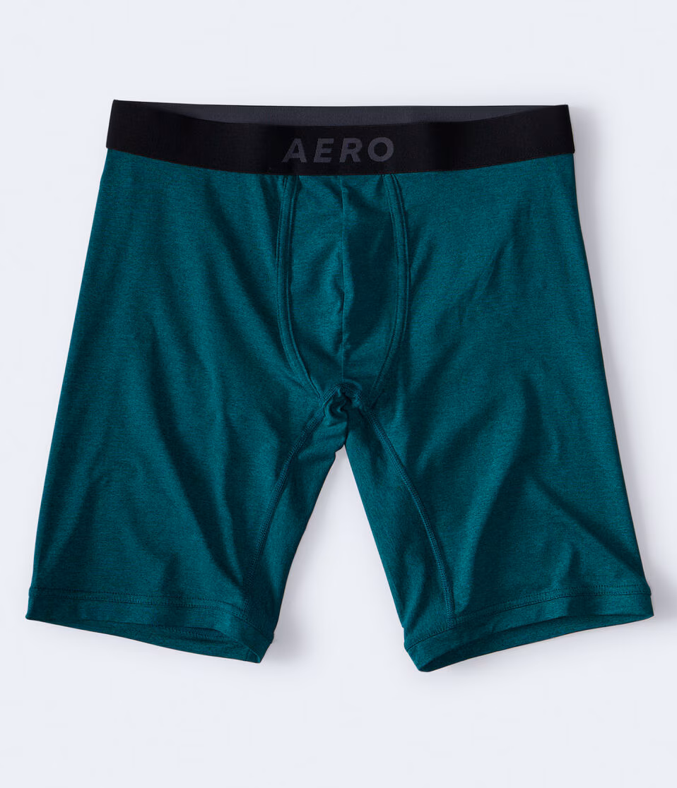 Marled 9" Performance Knit Boxer Briefs