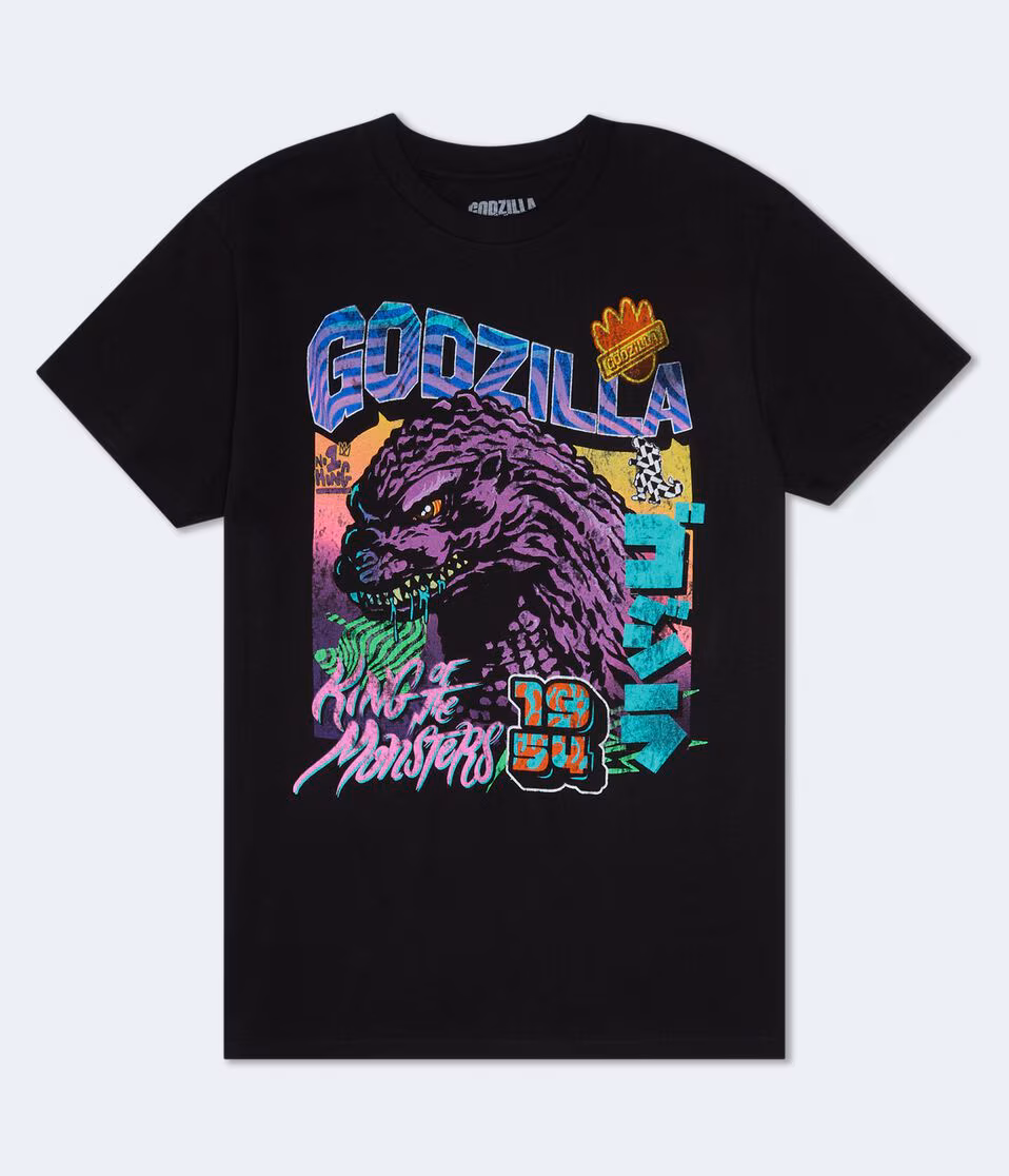 Godzilla King Of Monsters Relaxed Graphic Tee