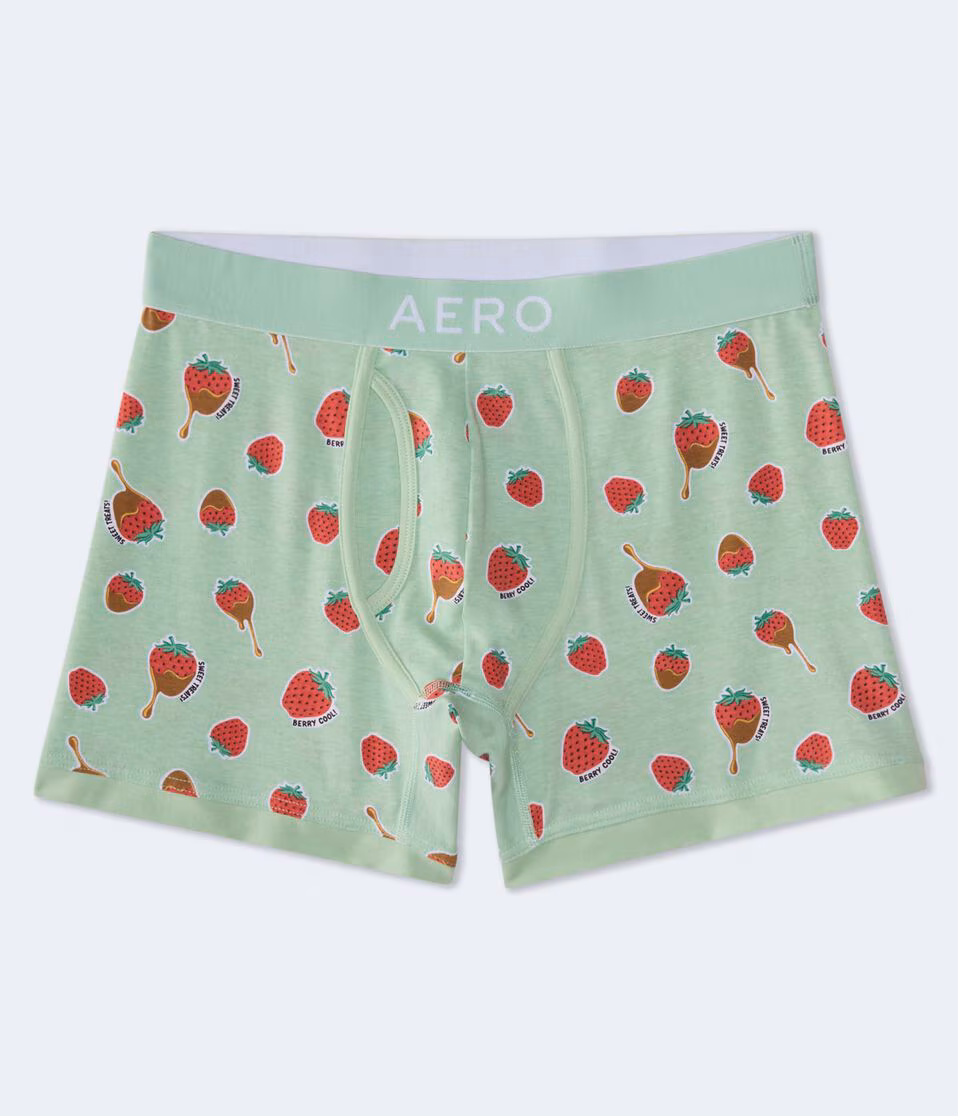 Chocolate Strawberries 4.5" Boxer Brief