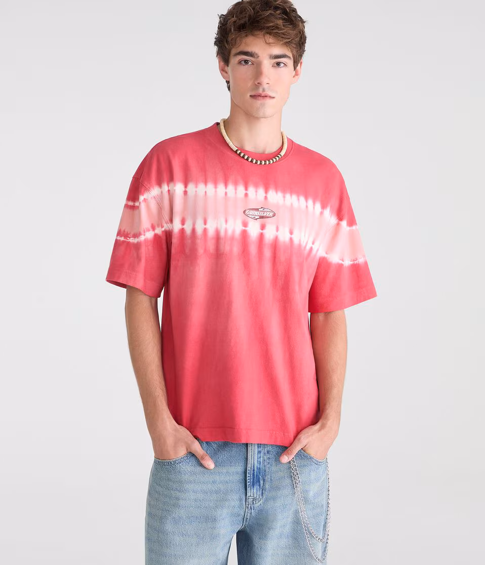 Quiksilver Tie-Dye Logo Tee