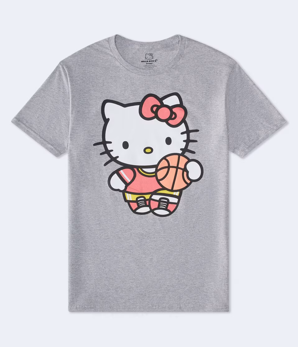 Hello Kitty Basketball Champion Relaxed Graphic Tee