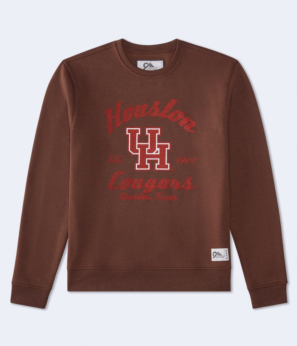 Houston Cougars Crew Sweatshirt